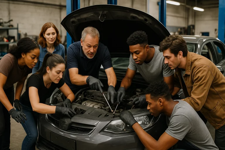Autoreparatur Workshop im Erftkreis